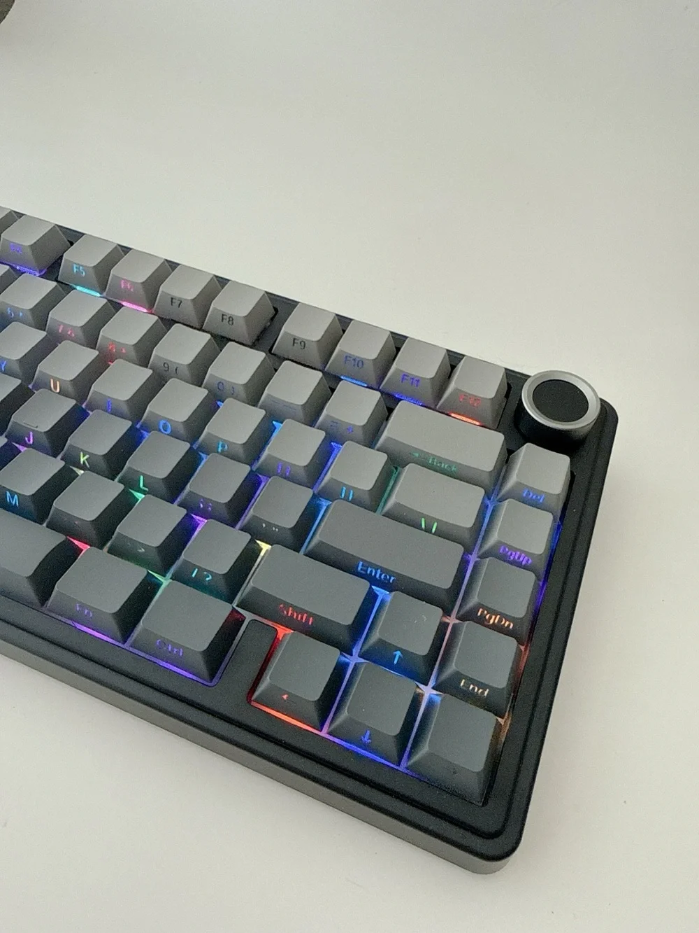 Aula F75 pro line White Wireless Keyboard – Creamy Sound, RGB Backlight